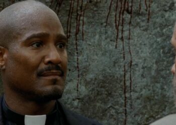 Father Gabriel Stokes meets Rick and company