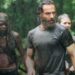Rick and his group welcome the rain in the Walking Dead episode "Them"