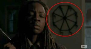 Michonne decides to keep her sword with her in a bonus scene from "Conquer"
