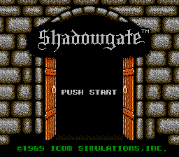 Shadowgate opening