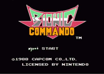 Title Screen, NES, Nintendo, Capcom