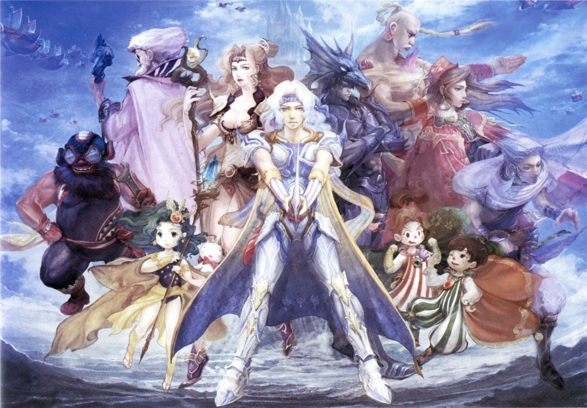 Final Fantasy, Characters, Artwork