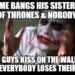 Game of Thrones Walking Dead Bang Meme