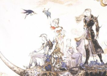 Final Fantasy V, Cover Art, Characters