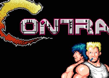 Opening Screen, NES, Contra