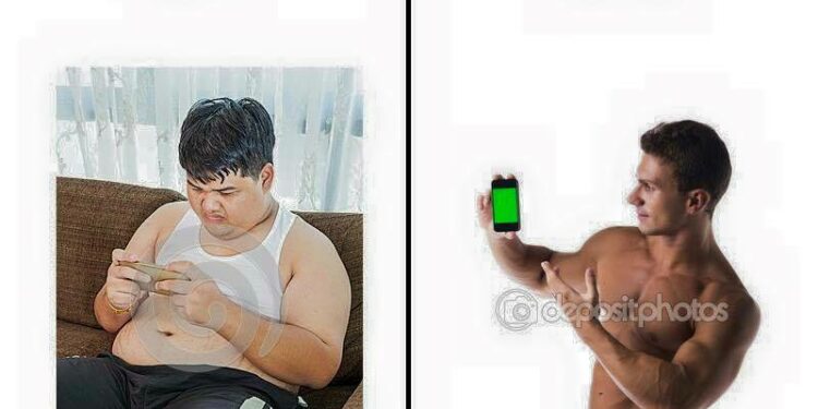 People who play pokemon go in shape