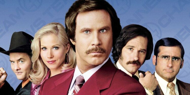 Cover for Anchorman movie quiz