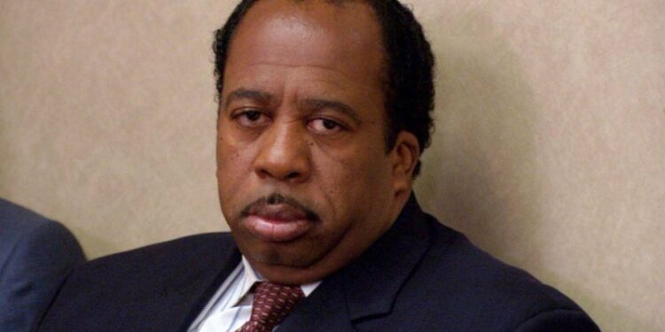 After Pam calls off the wedding, Stanley is stuck with two toasters.